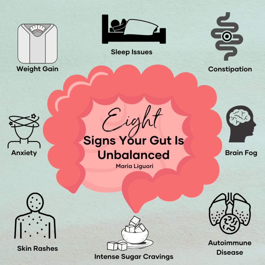 Eight Signs your gut is unbalanced